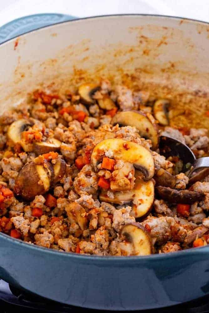 Turkey Bolognese with Roasted Spaghetti Squash - 8