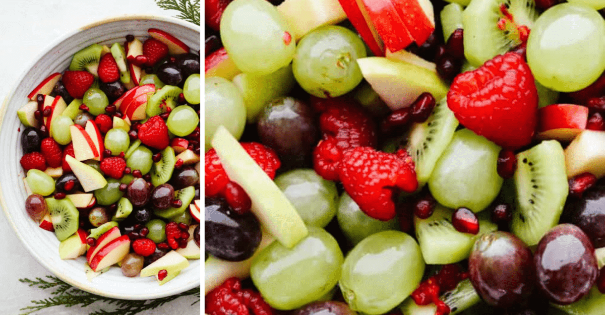 Christmas Fruit Salads 