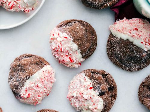 Smoked Brown Sugar Gingersnaps - Sprinkle Bakes