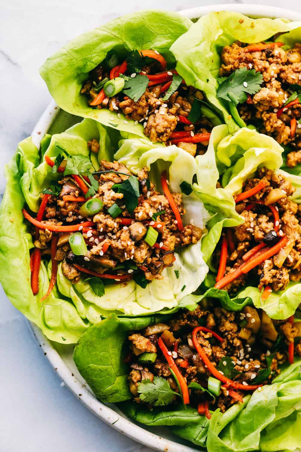 Asian Turkey Lettuce Wraps Whatup Now