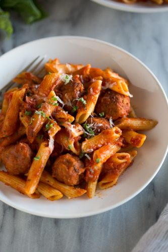 Instant Pot Pasta with Meatballs | The Recipe Critic