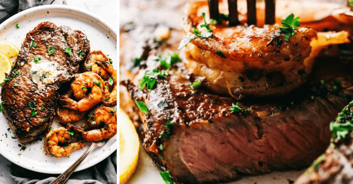 Skillet Garlic Butter Steak and Shrimp Recipe | The Recipe Critic