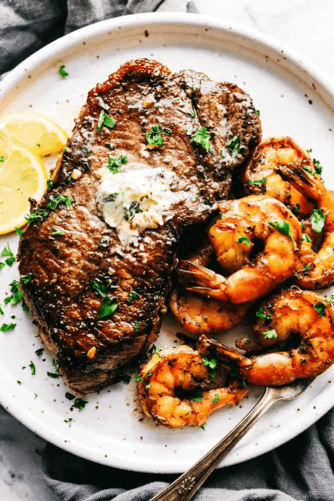 Skillet Garlic Butter Steak and Shrimp Recipe | The Recipe Critic