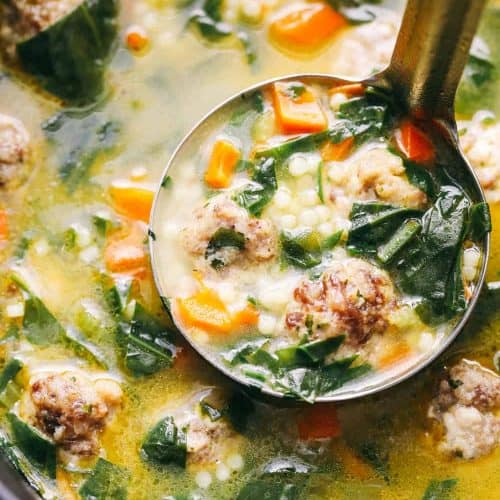 Italian Wedding Soup Recipe - The Cookie Rookie®