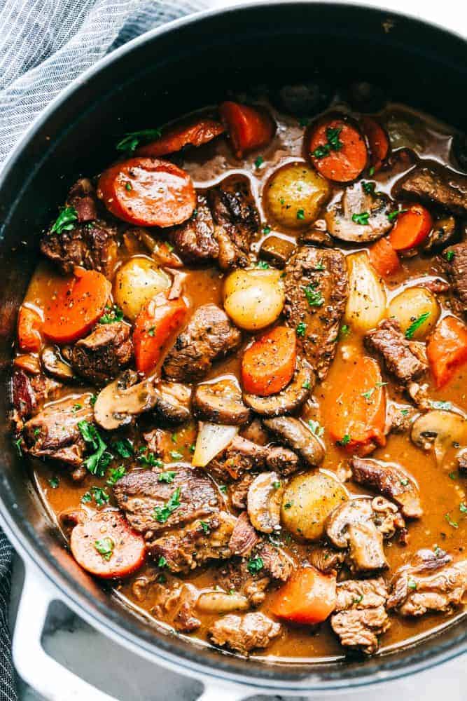 BEST EVER Beef Bourguignon - Fashion Blog