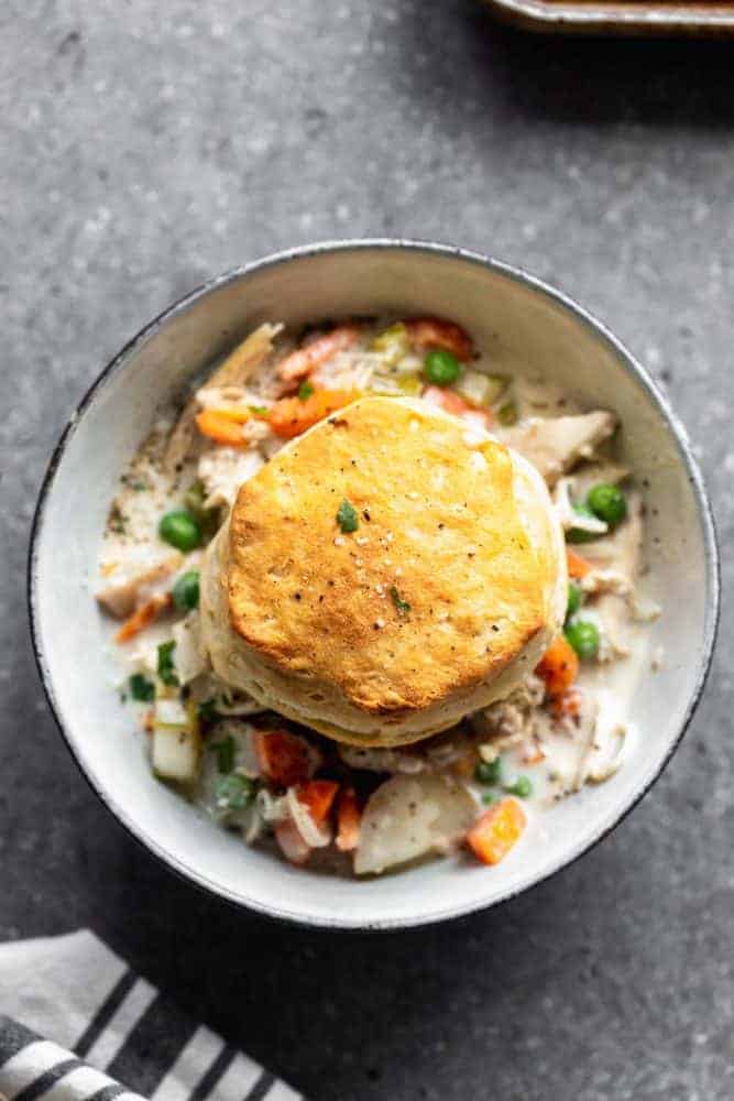 slow cooker chicken pot pie