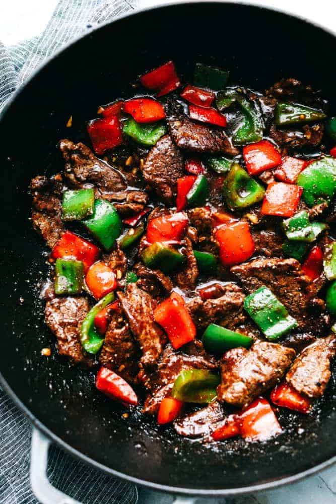 Amazing Pepper Steak Stir Fry - 79