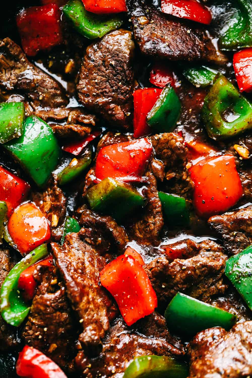 AMAZING PEPPER STEAK STIR FRY