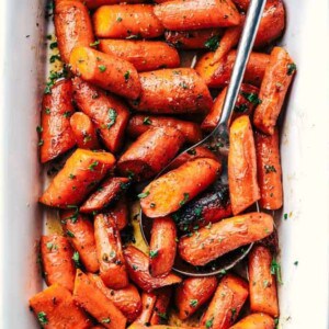 Roasted Brown Butter Honey Garlic Carrots - 43