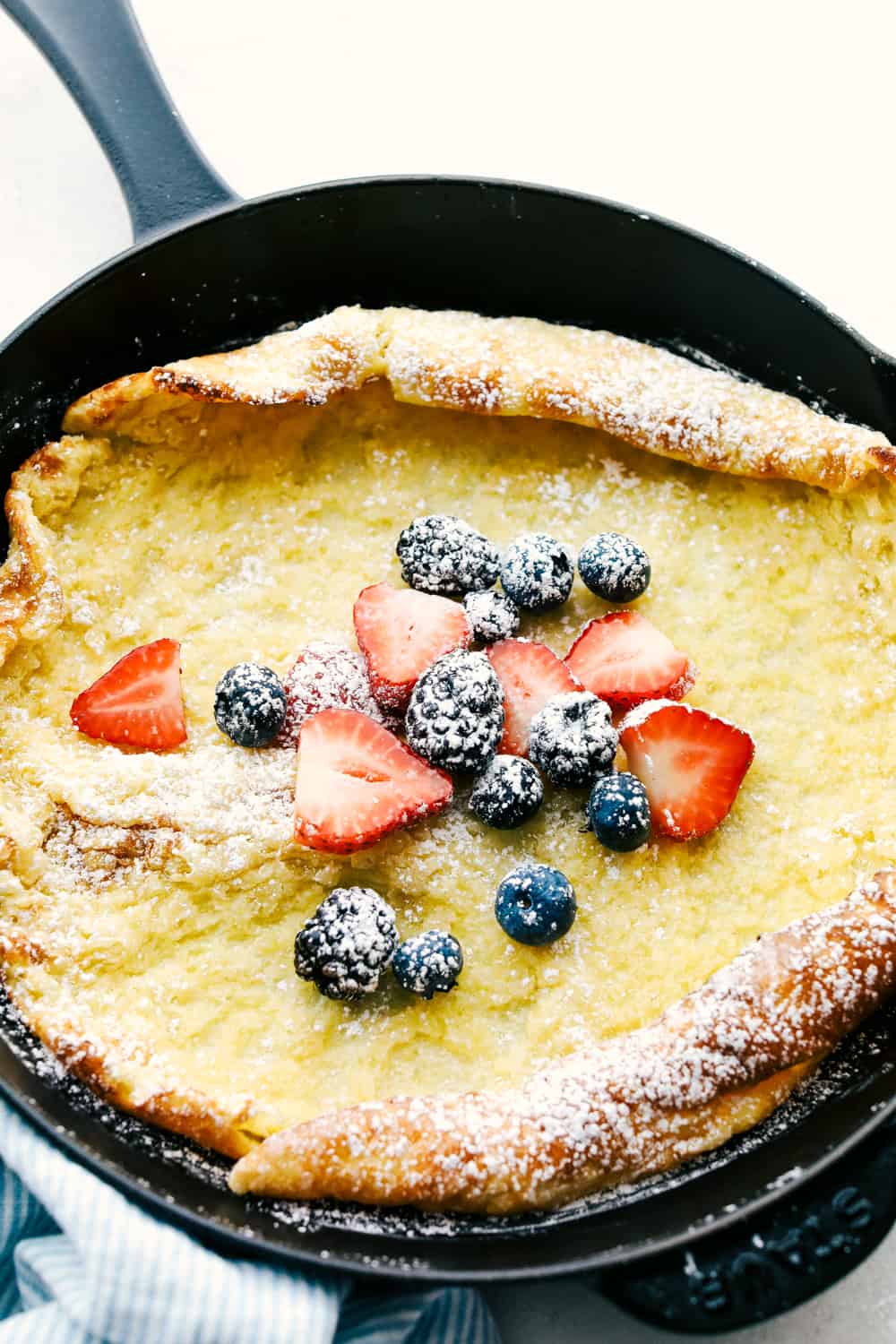 How to make pancakes in a cast iron skillet