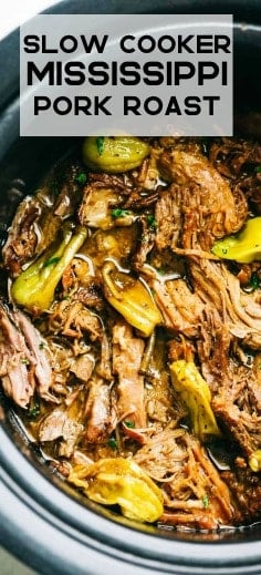 Slow Cooker Mississippi Pork Roast - 20