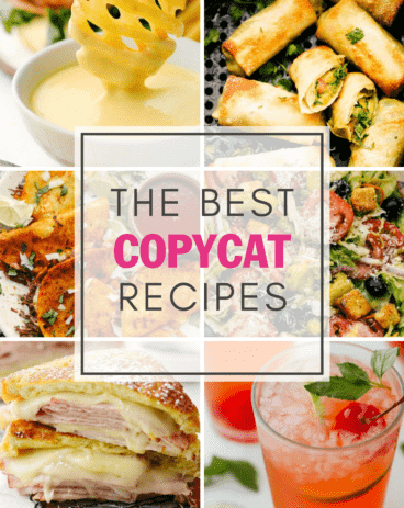 Copycat Recipes Recipes & Ideas - The Recipe Critic