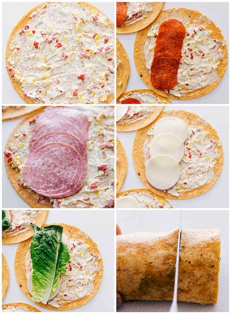 Easy Italian Pinwheels - 34