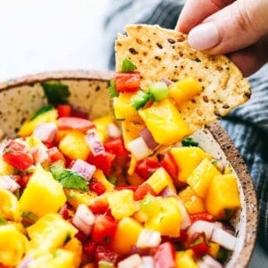 5 Minute Mango Salsa - 1