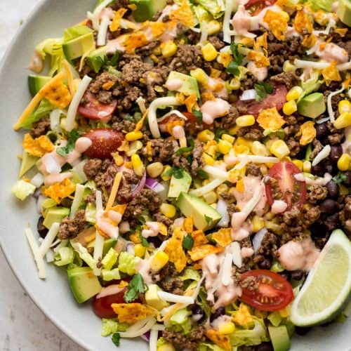 Beef Taco Salad 