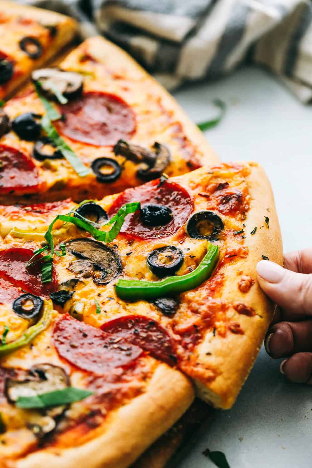 The Easiest Homemade Pizza Ever The Recipe Critic