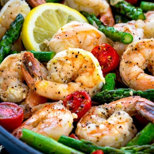 Shrimp and Asparagus Skillet | The Recipe Critic