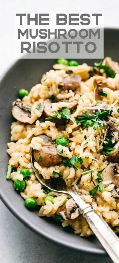 How to Make the BEST Mushroom Risotto - 98