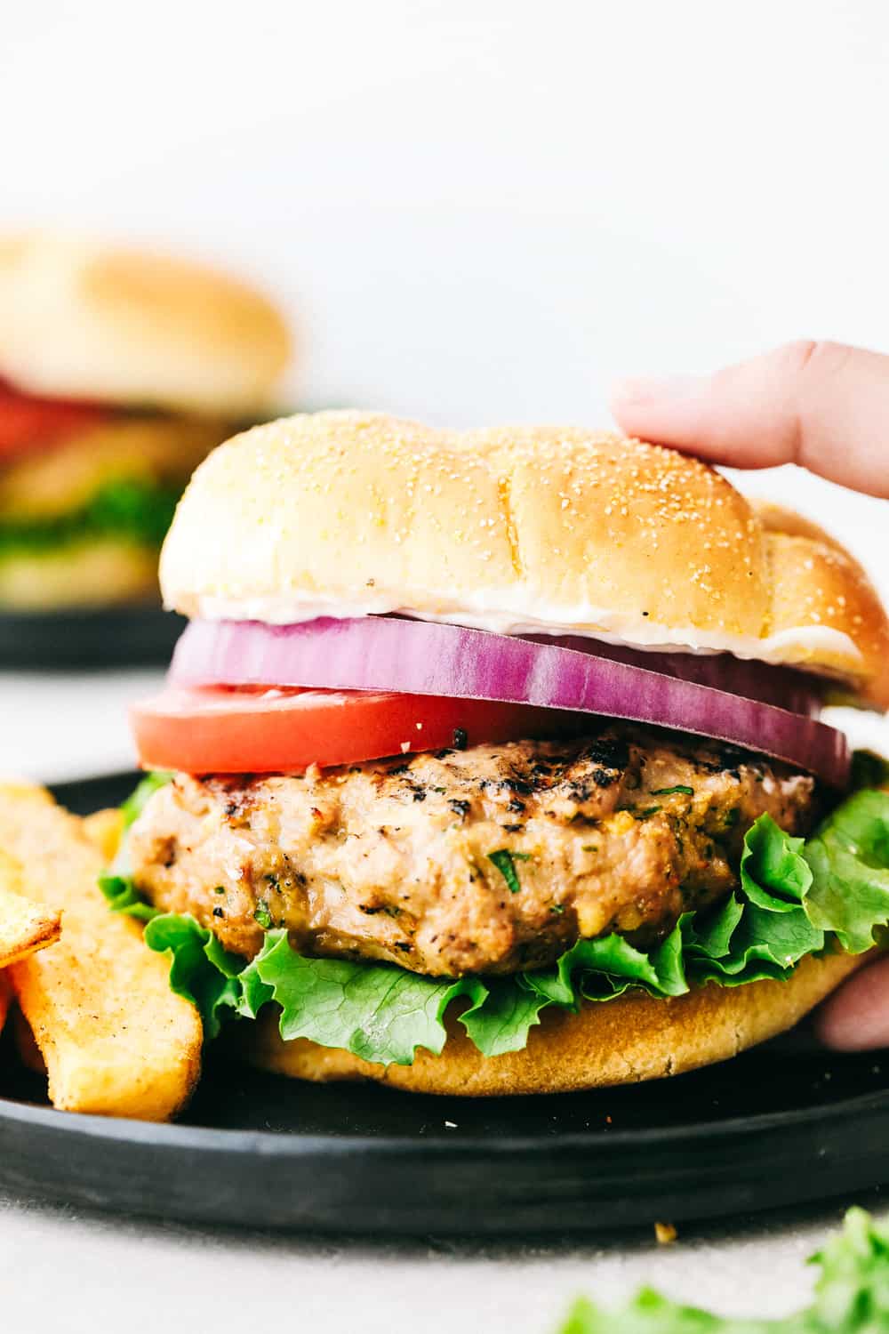 Juicy Grilled Garlic Turkey Burgers Recipe The Recipe Critic