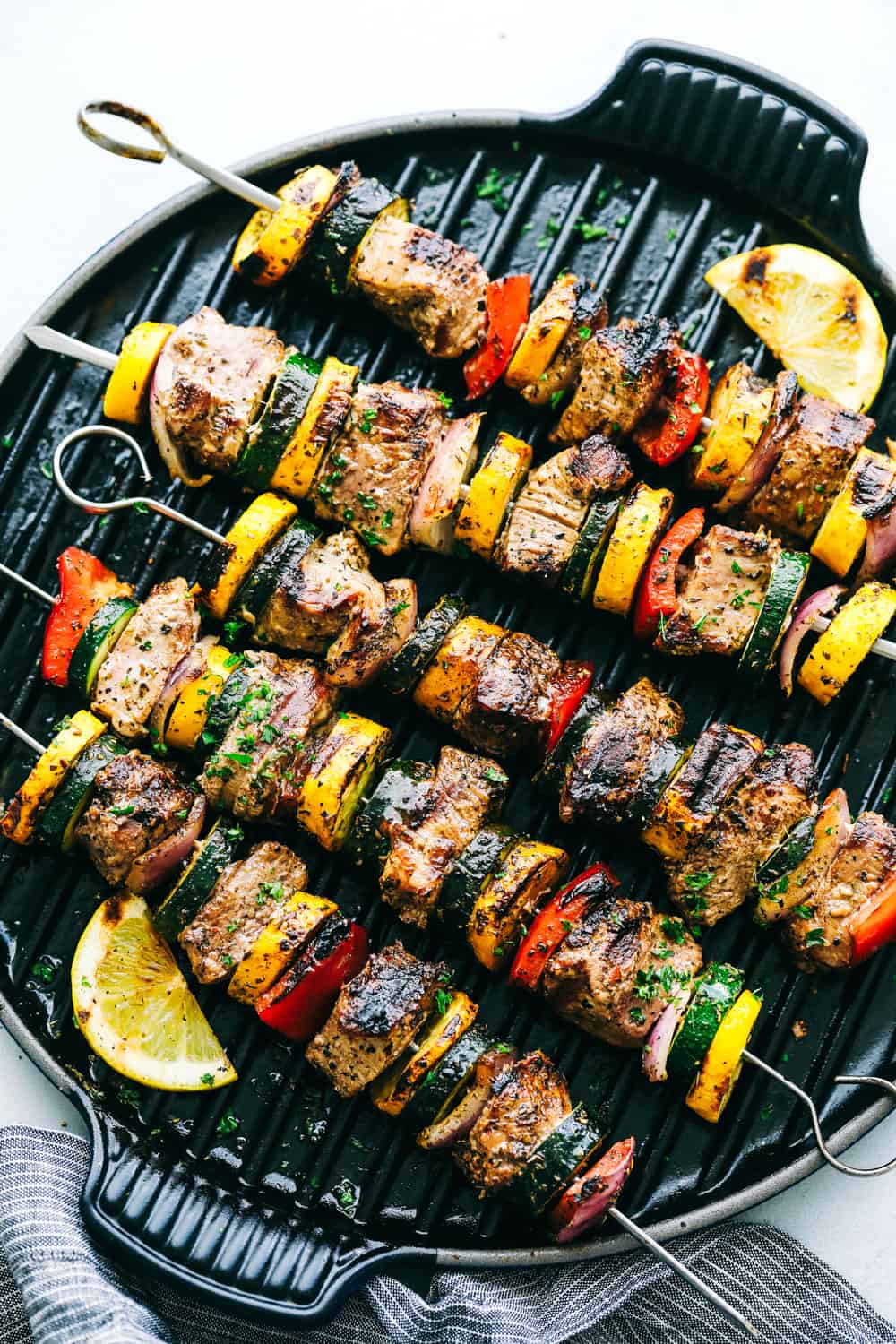 Grilled Tuscan Pork Skewers The Recipe Critic