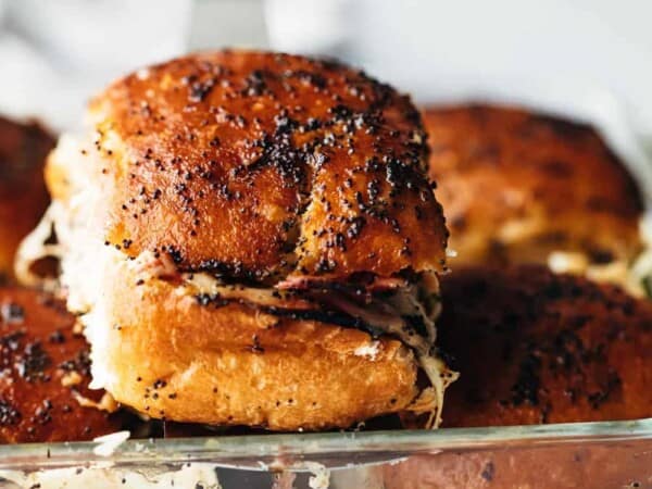 Hot Pastrami Slider ready to be served