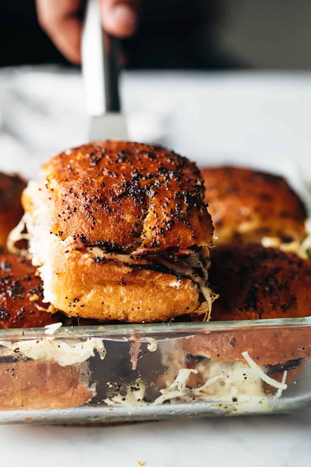 Hot Pastrami Sliders - 20