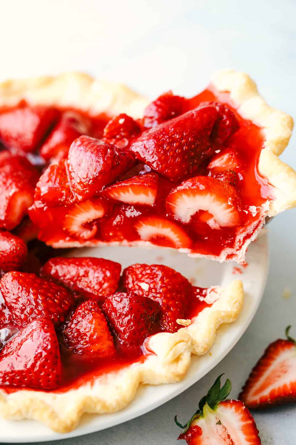 The Easiest Fresh Strawberry Pie - 74