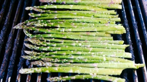 Grilled Asparagus Recipe  w  Parmesan   Garlic  - 1