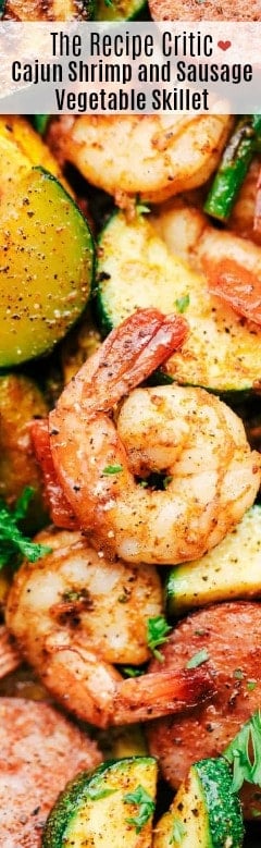 Skillet Cajun Shrimp - The Stay At Home Chef