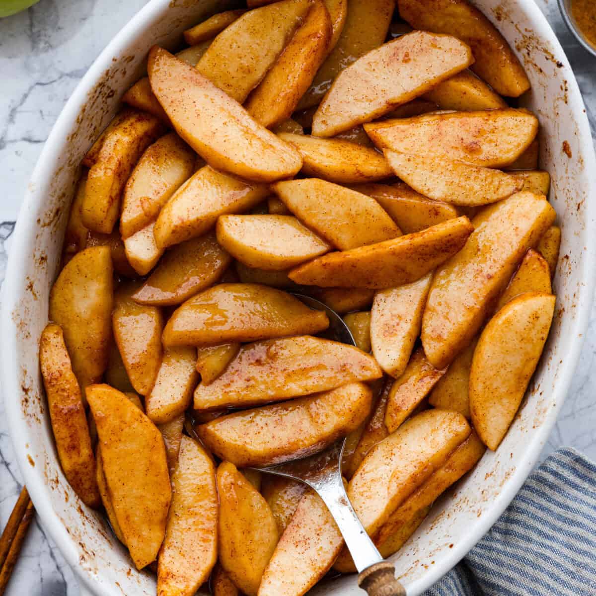 Brown Sugar Cinnamon Baked Apples 