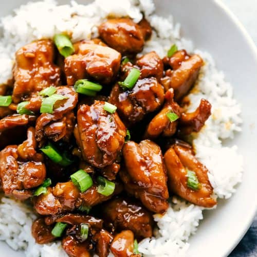 What Goes With Bourbon Chicken 
