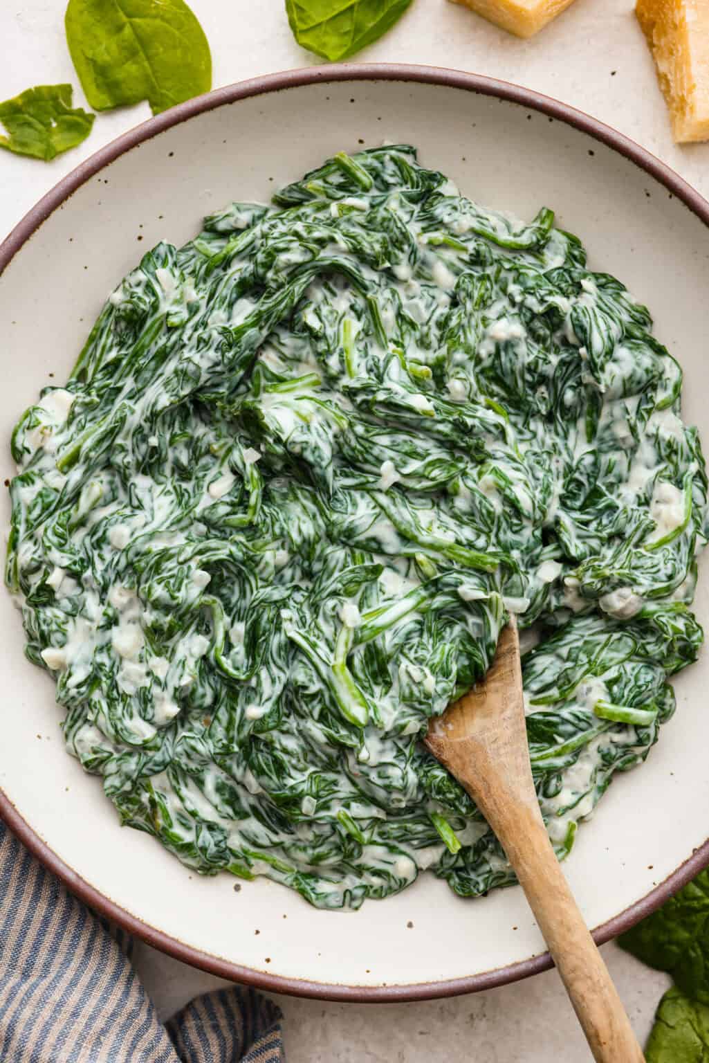 Best Ever Creamed Spinach Recipe | The Recipe Critic