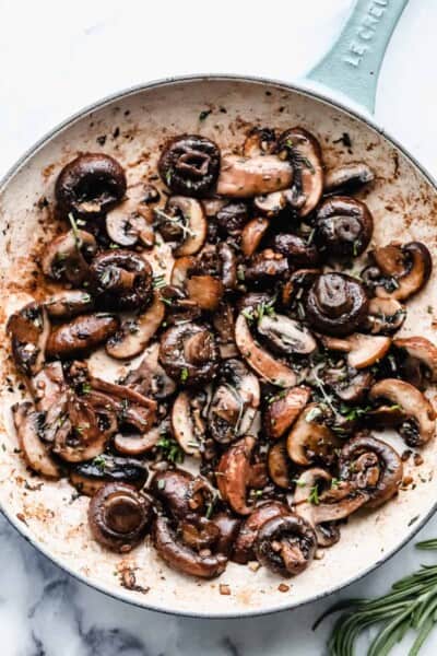 Buttery Herb Sautéed Mushrooms | The Recipe Critic