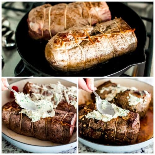 Garlic Herb Butter Beef Tenderloin | The Recipe Critic