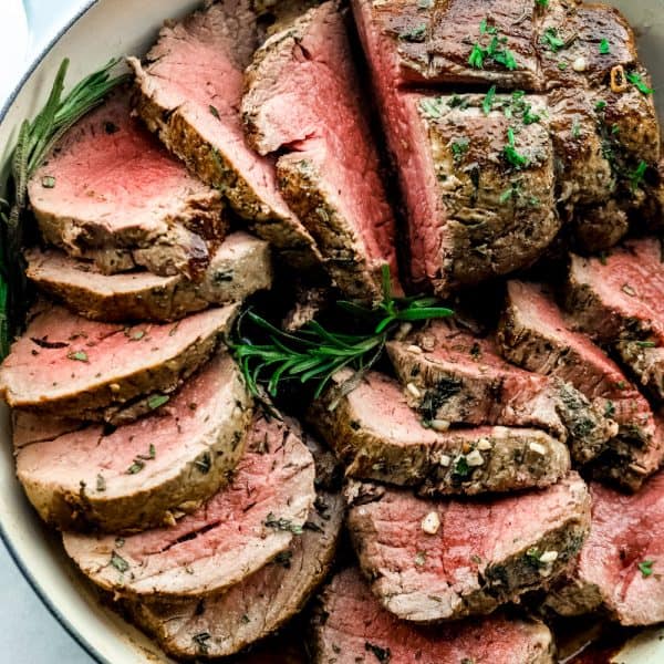 Garlic Herb Butter Beef Tenderloin | The Recipe Critic