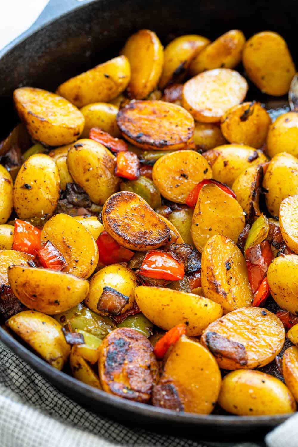 Skillet Potatoes with Peppers