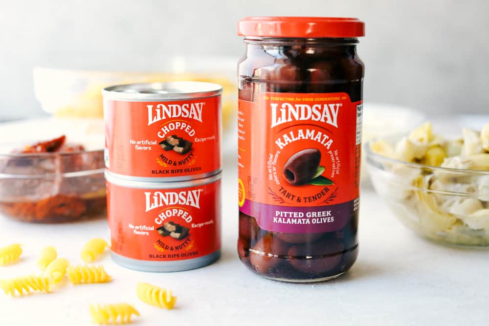 Lindsay Olives in their jars