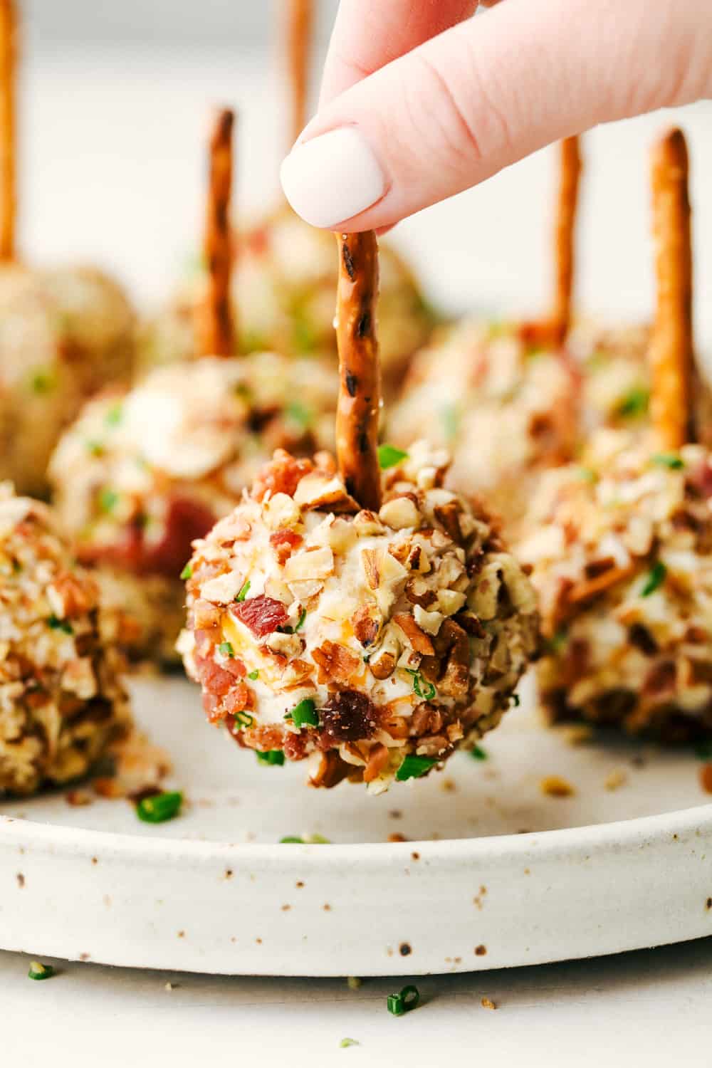 Bacon Ranch Cheese Ball Bites