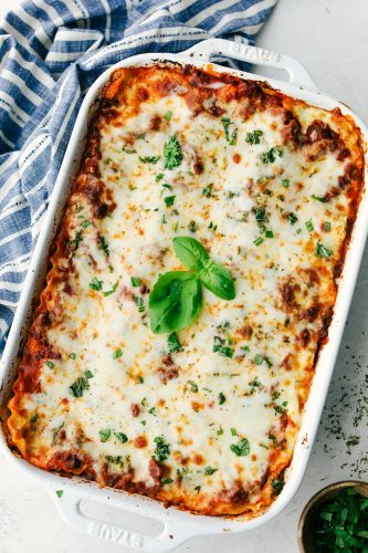 The Best Lasagna Recipe Ever! 