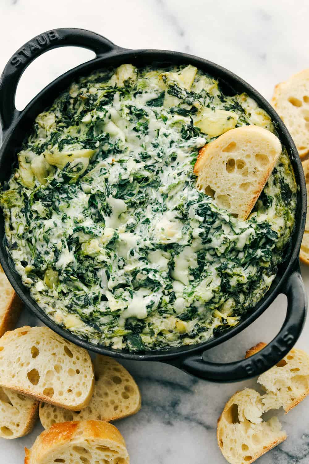 What To Eat With Creamy Spinach Dip