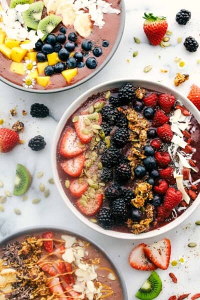 The Best Acai Bowls (Three ways!) | The Recipe Critic