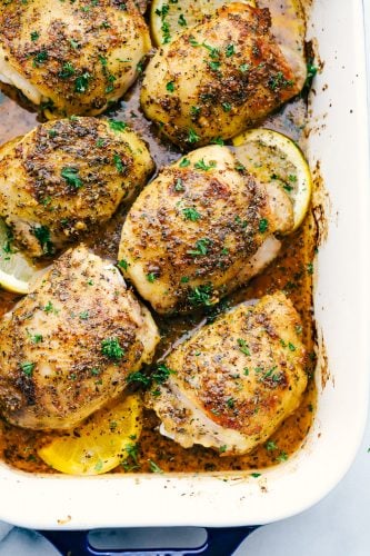Baked Chicken Thighs with the Most AMAZING Glaze! | The Recipe Critic ...