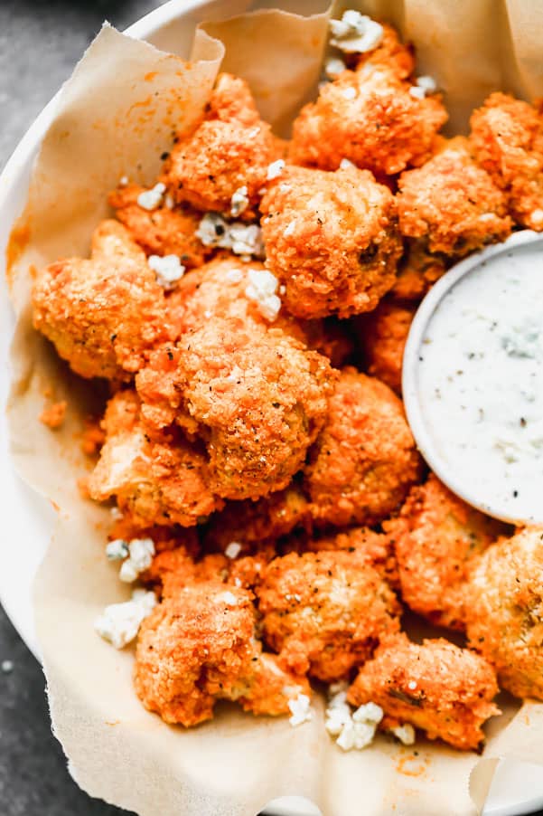 Baked Buffalo Cauliflower Recipe The Recipe Critic