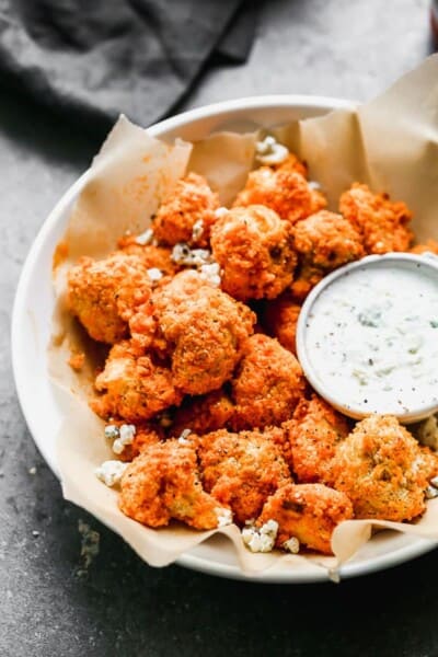 Baked Buffalo Cauliflower Recipe The Recipe Critic 0931