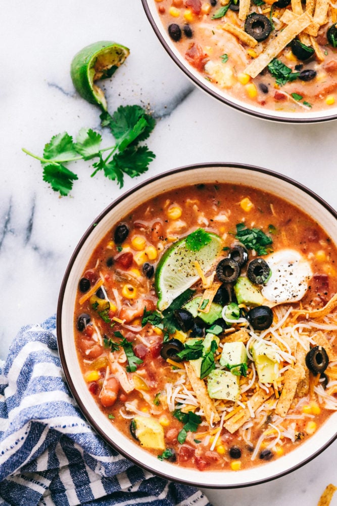 8 Can Chicken Taco Soup Recipe - Recipe OCean