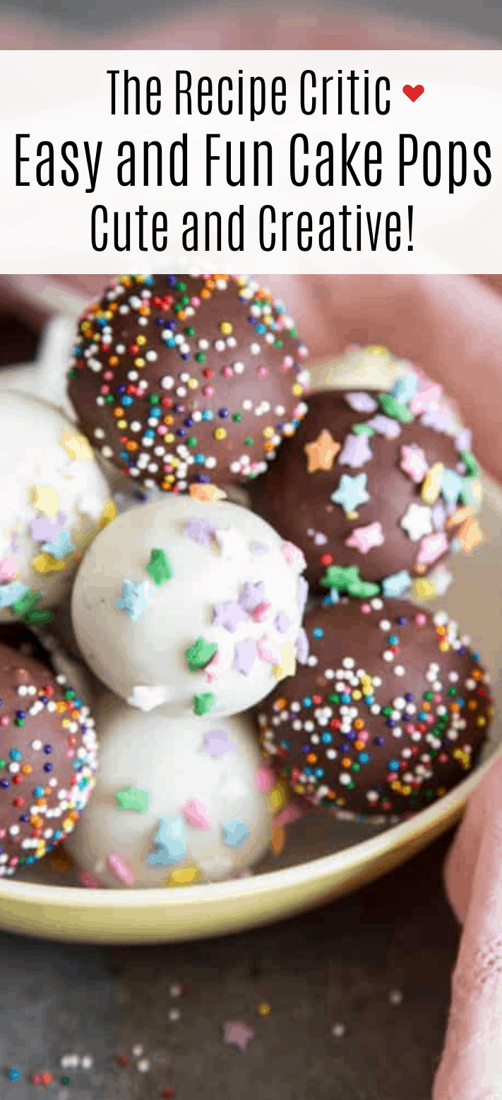 Easy Cake Ball Recipe - How to make Cake Balls