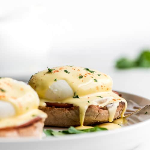 How to Make Eggs Benedict with Hollandaise Sauce | The Recipe Critic