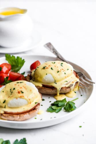 How to Make Eggs Benedict with Hollandaise Sauce | The Recipe Critic