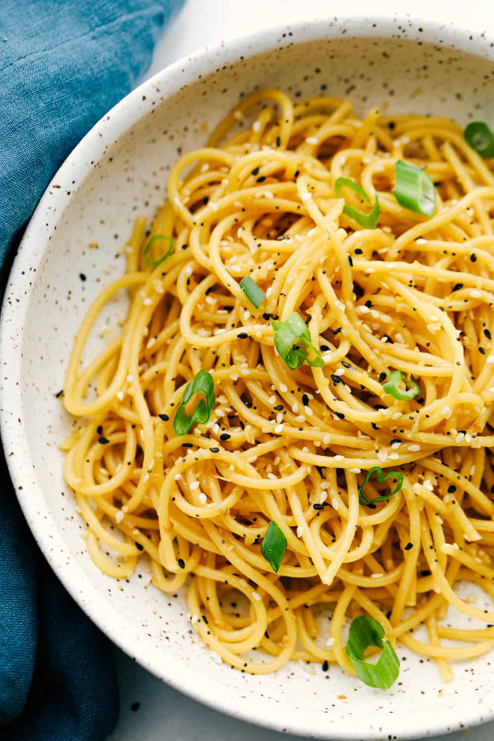Easiest Garlic Sesame Noodles | The Recipe Critic