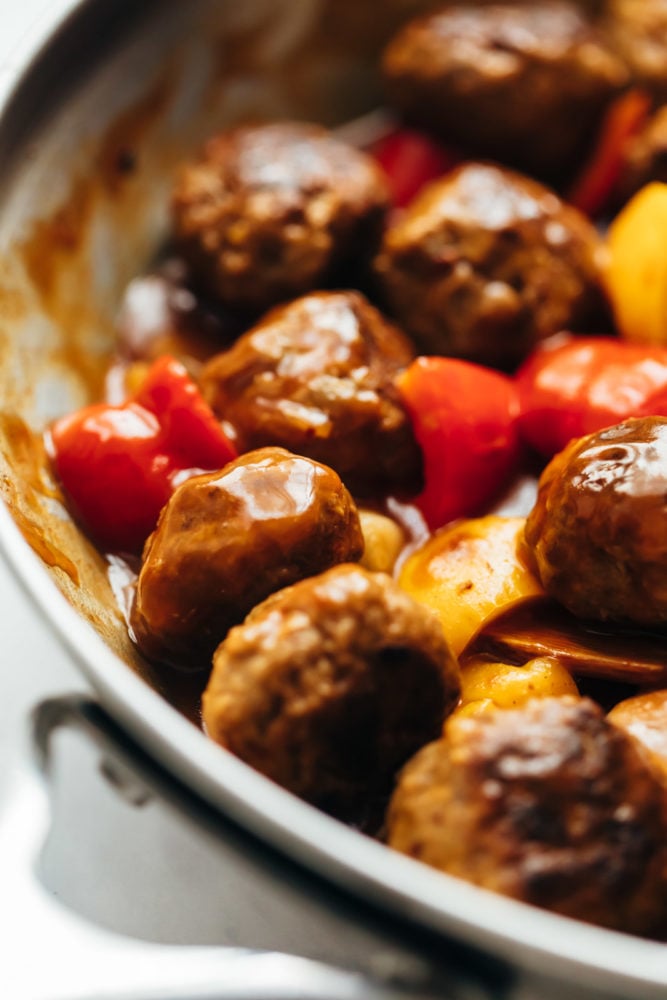 Sweet and Sour Meatballs Recipe - 19